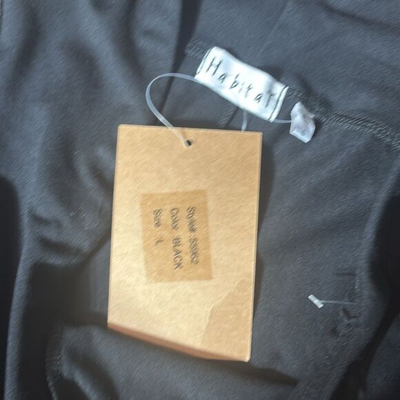 Habitat clothing women’s large core travel flood pants black new 55962 - Picture 5 of 8